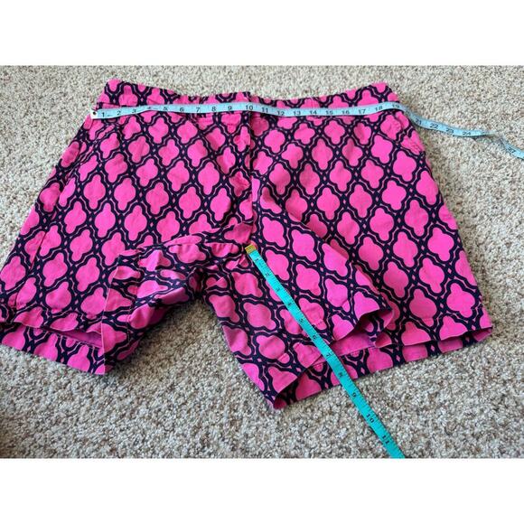Crown & Ivy dressy shorts, Size 16W,  Pink & Blue - Picture 6 of 7